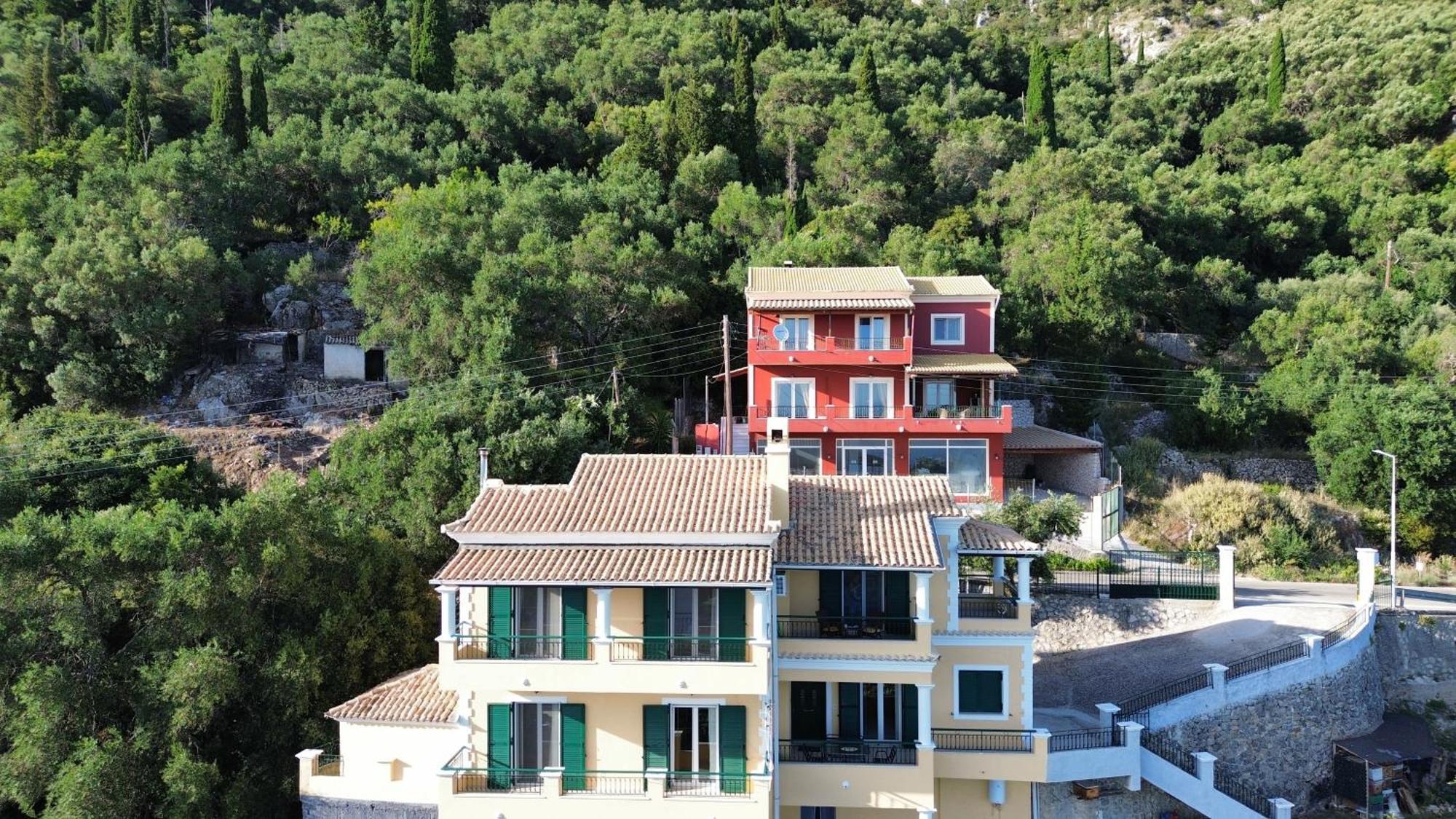 Mariza'S View House Apartment Lákones Exterior foto
