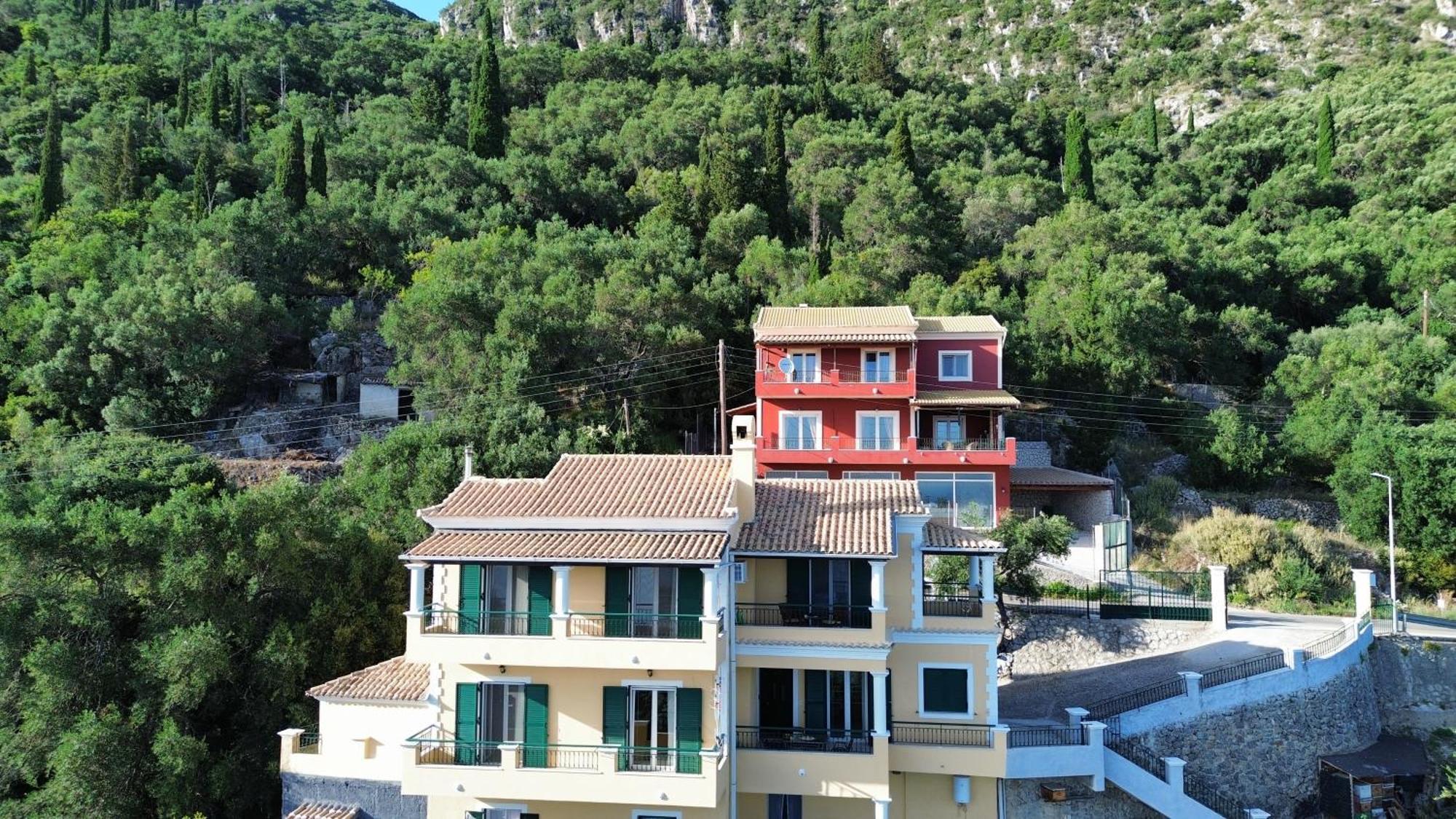Mariza'S View House Apartment Lákones Exterior foto